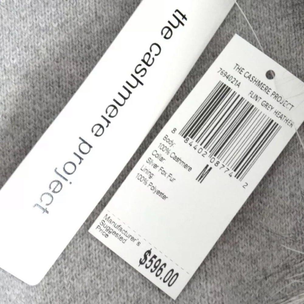 The Cashmere Project Open 100% Cashmere Cardigan - Picture 7 of 7